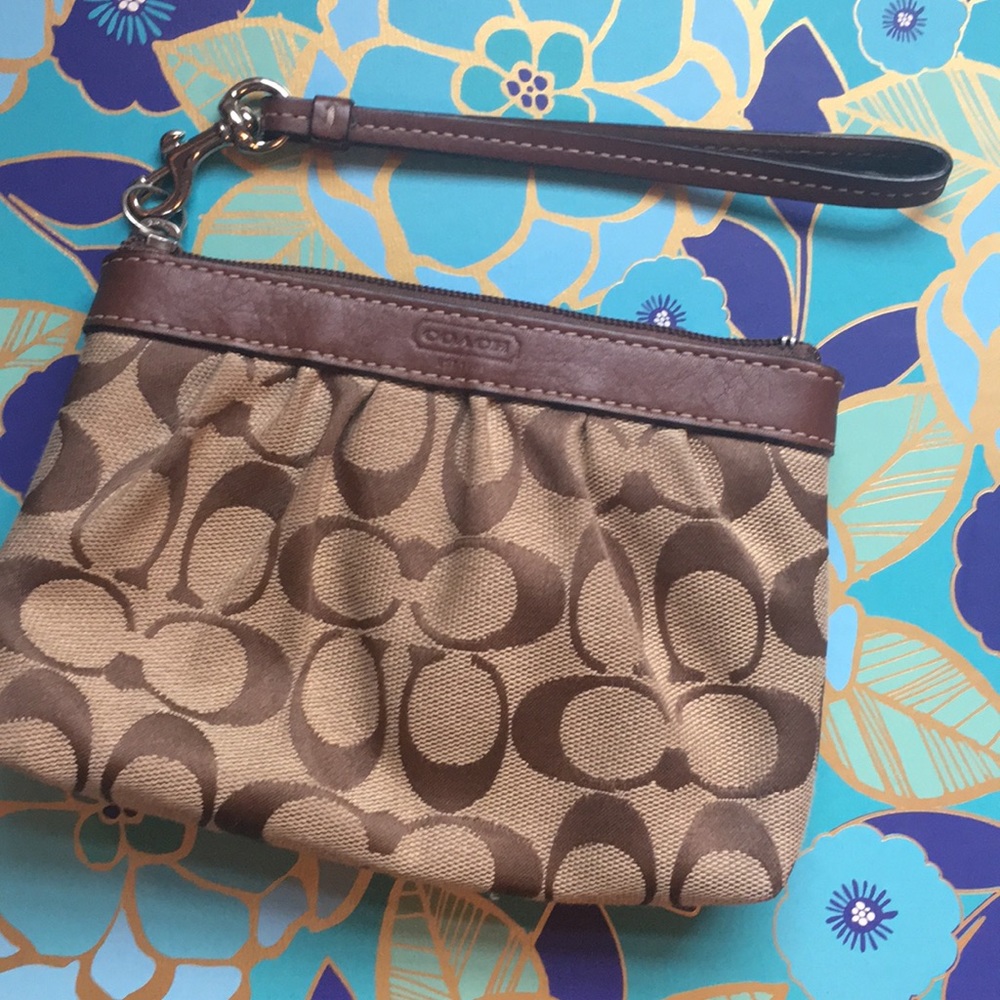 Coach wristlet